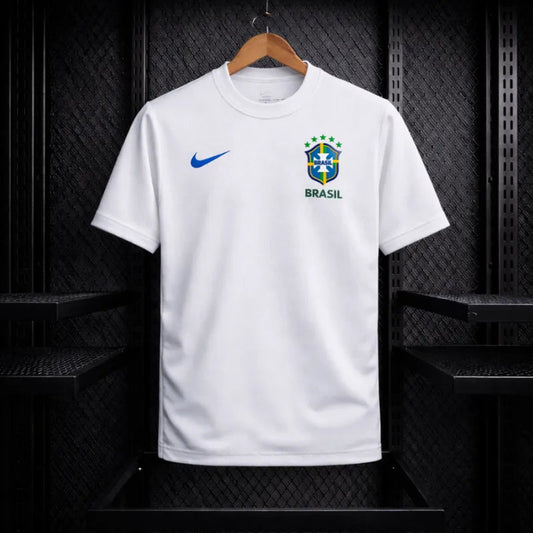 Camisa Brasil Torcedor Nike 2026 Branca Masculina