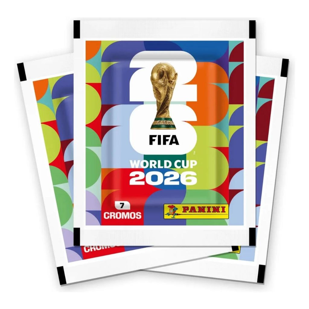 Kit com 100 envelopes Copa do Mundo FIFA 2026