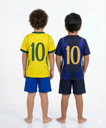 Conjunto Infantil Seleção Brasileira 2026/27 II Azul