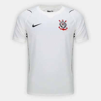 Camisa Corinthians I 2026 Torcedor Nike Masculina - Branco