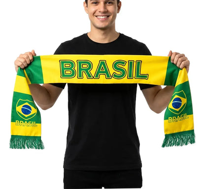 Cachecol Seleção Brasileira Premium