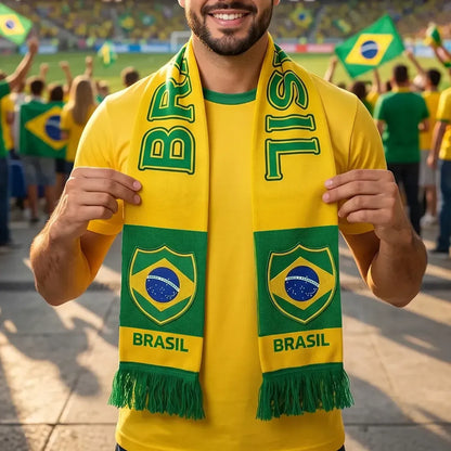 Cachecol Seleção Brasileira Premium