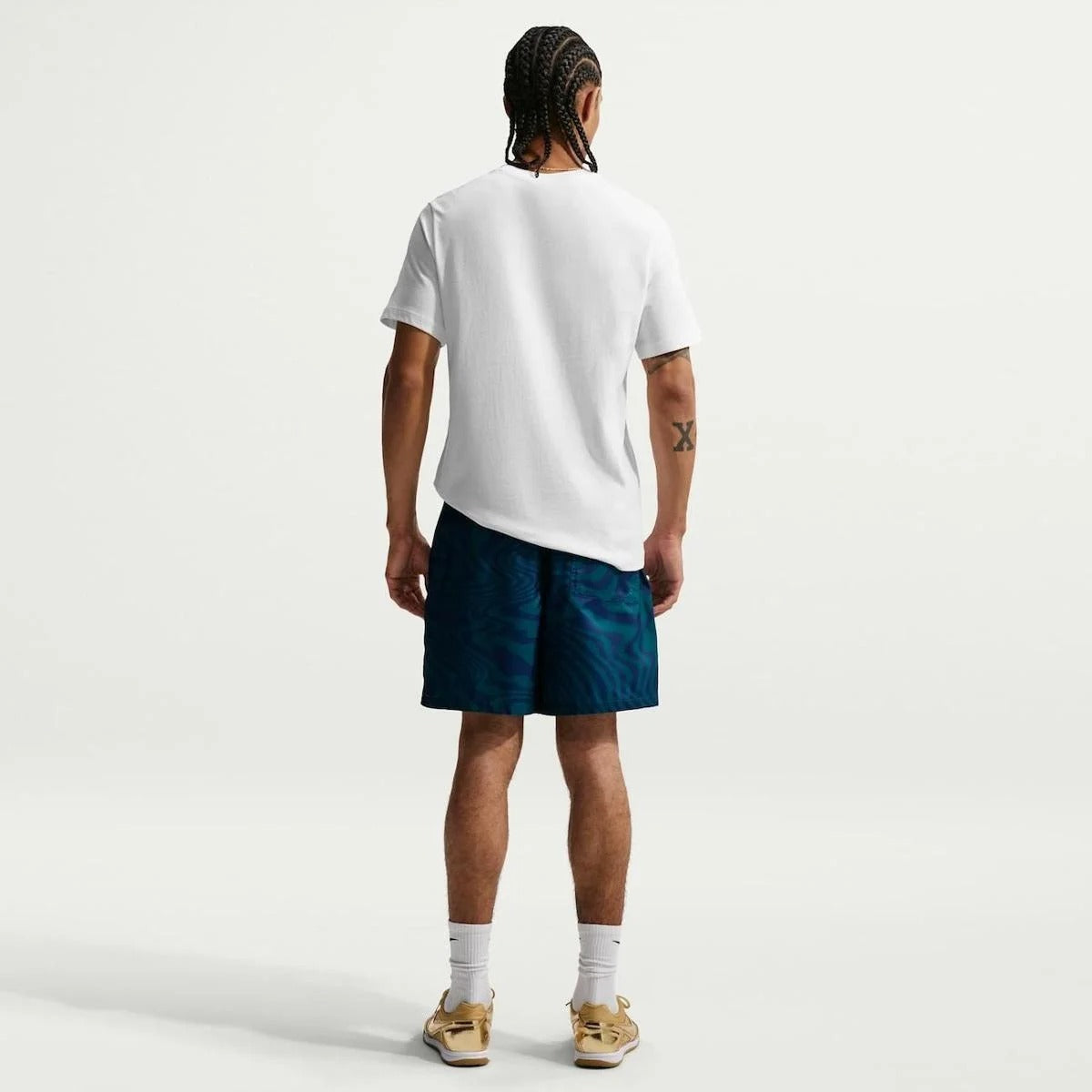 Camiseta Brasil Nike Crest Masculina - Branco